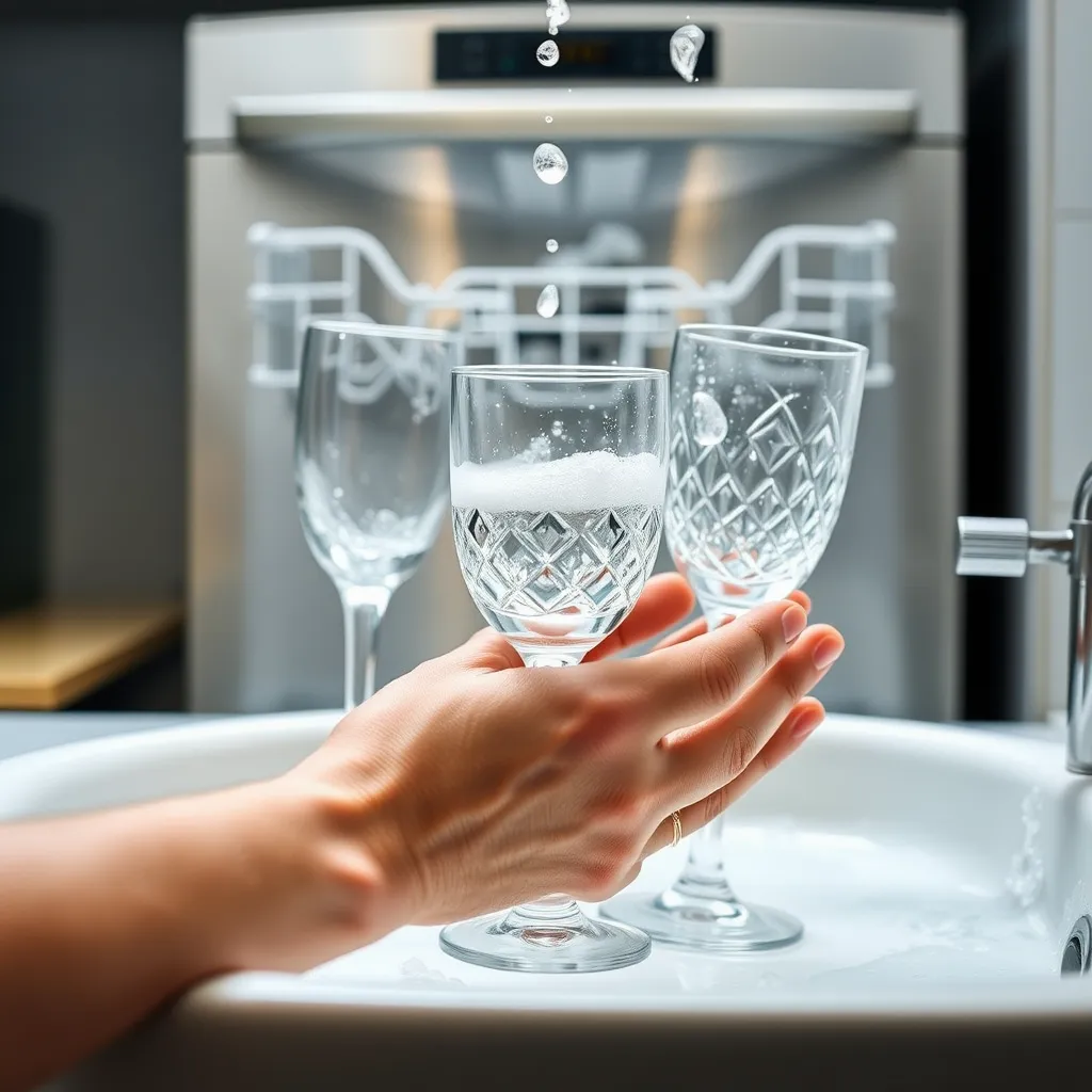 Czy bezpieczne jest mycie kryształów w zmywarce?