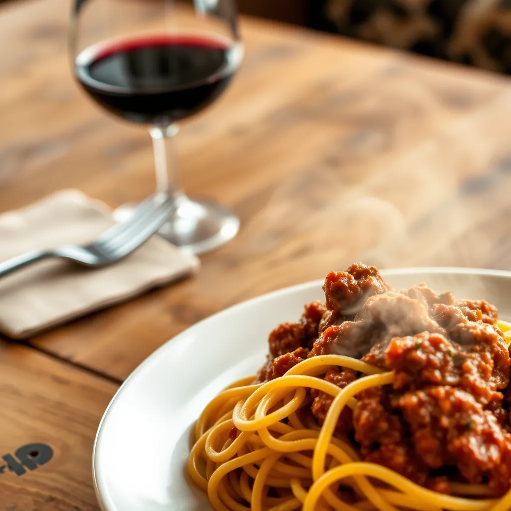 Spaghetti z mięsem mielonym – prosty przepis na obiad.