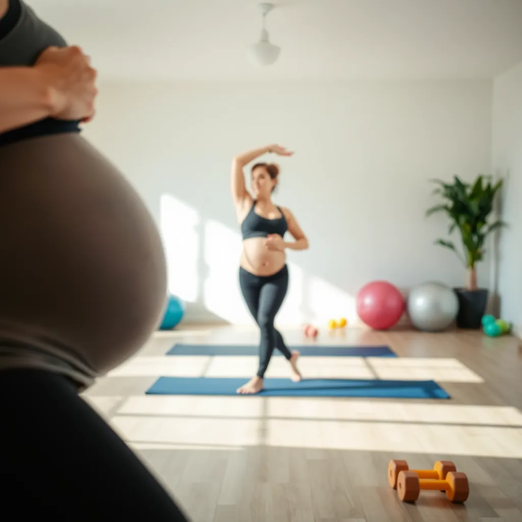 Fitness dla kobiet w ciąży - bezpieczne formy aktywności