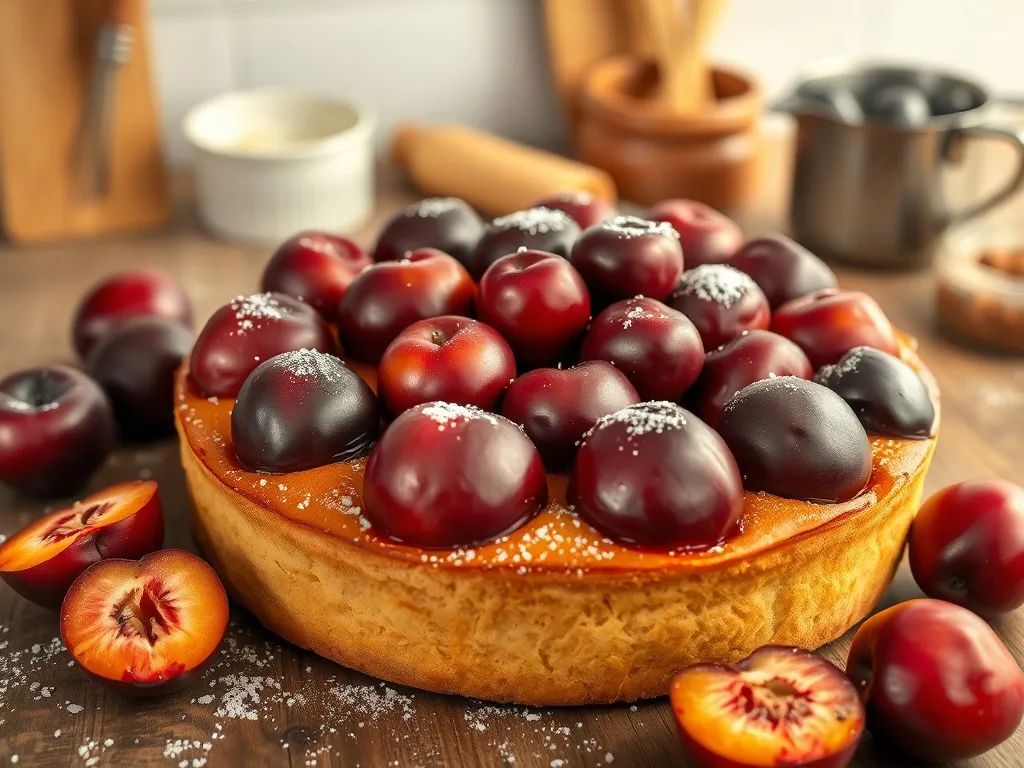 Placek ze śliwkami na oleju: wilgotne ciasto, które pokochasz