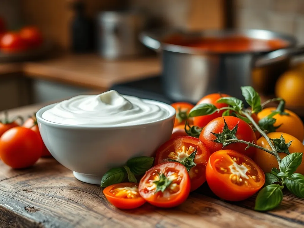 Jaka śmietana do pomidorowej? Sprawdź najlepsze opcje!