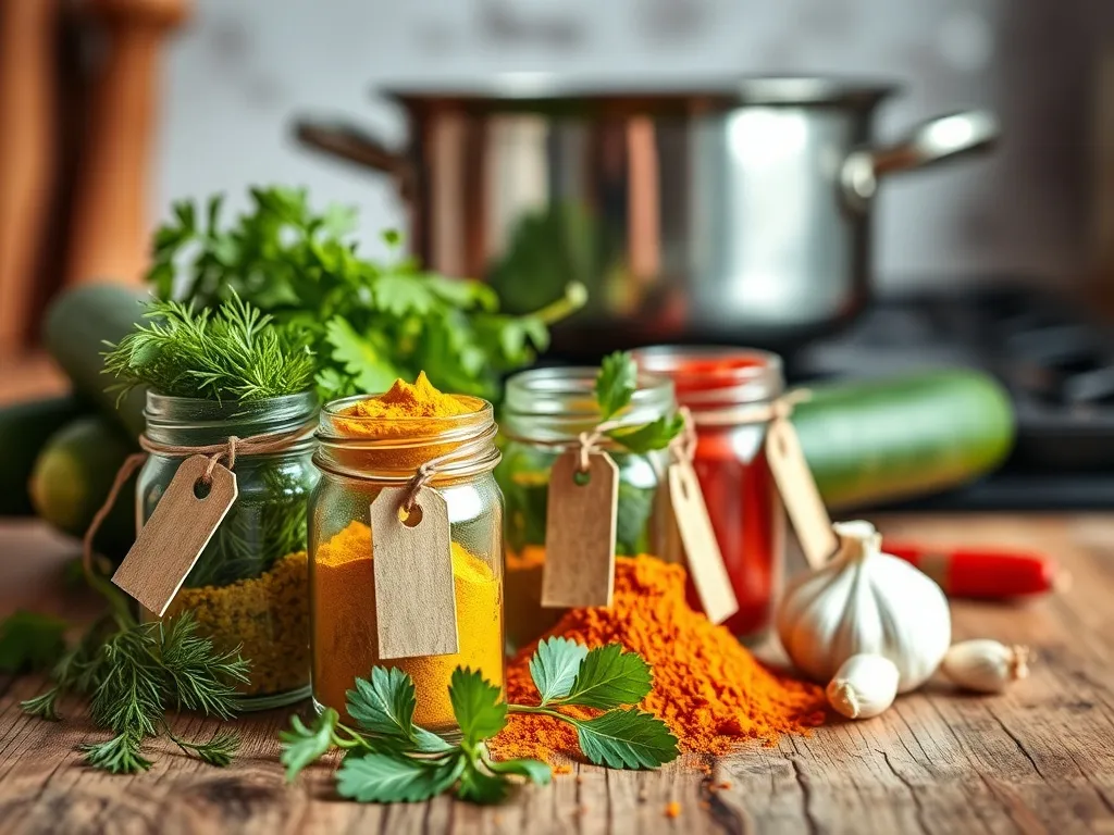 Jakie przyprawy do zupy ogórkowej? Odkryj najlepsze połączenia!