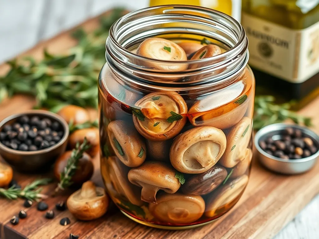 Przepis na grzyby marynowane: jak przygotować idealną zalewę?