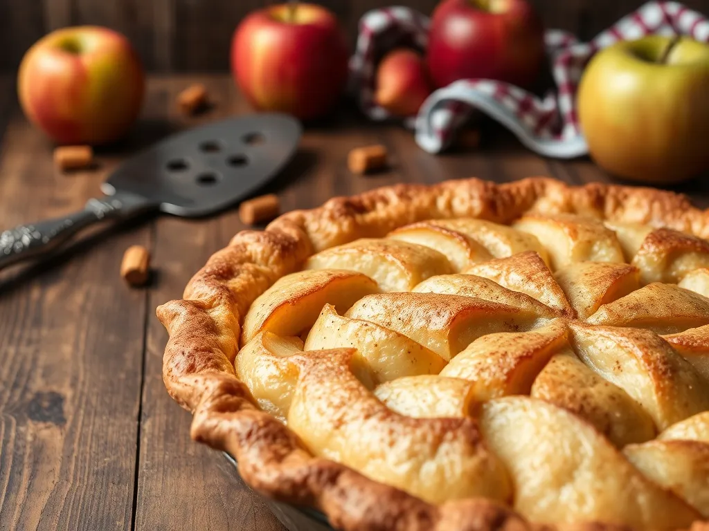 Jabłecznik na kruchym spodzie: przepis na idealną szarlotkę