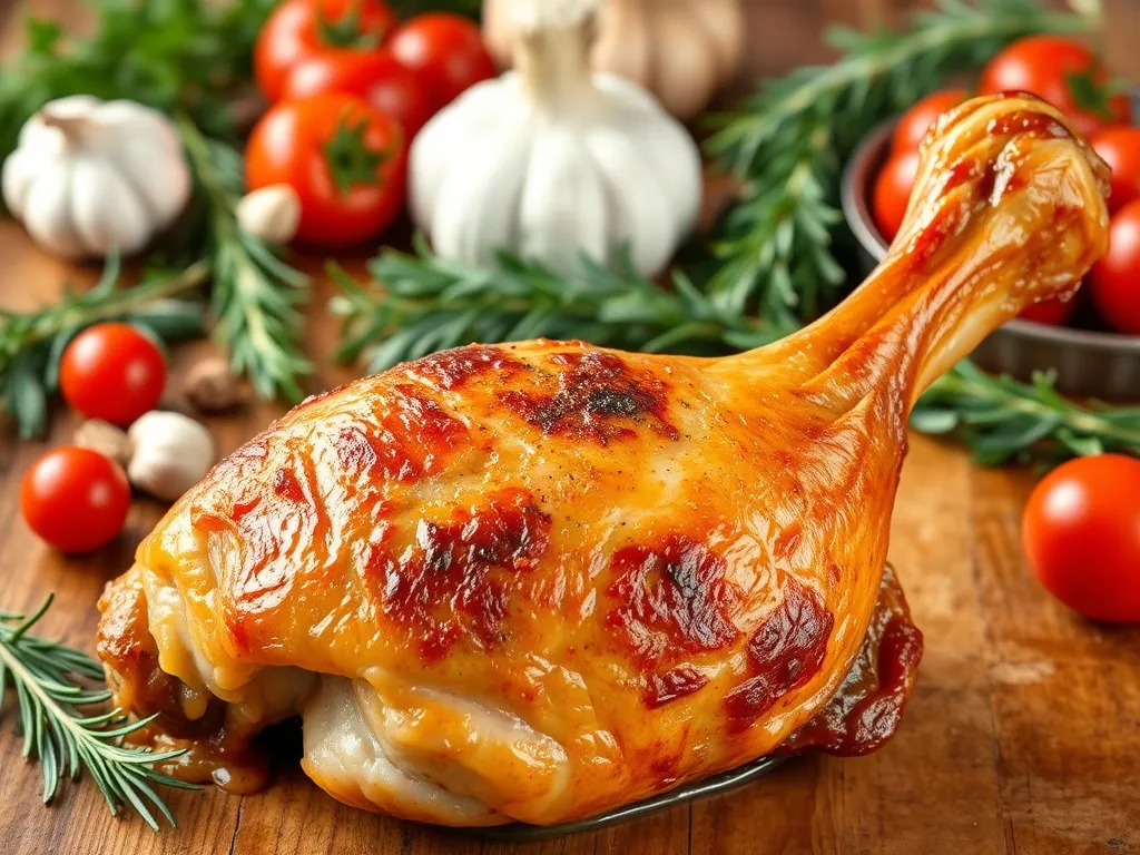 Pieczone podudzia z kurczaka: przepis na idealne danie!