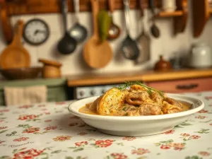 Królik w śmietanie – przepis babci na wyjątkowe danie