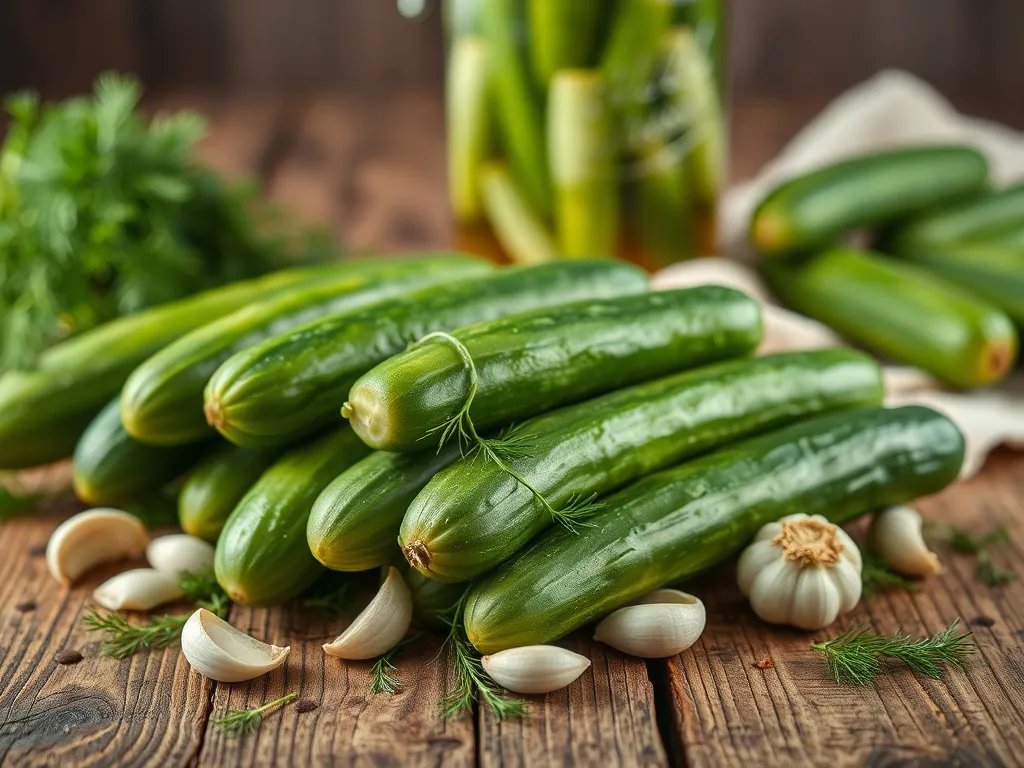 Ogórki małosolne przepis babci – sprawdzony sposób na pyszne ogórki