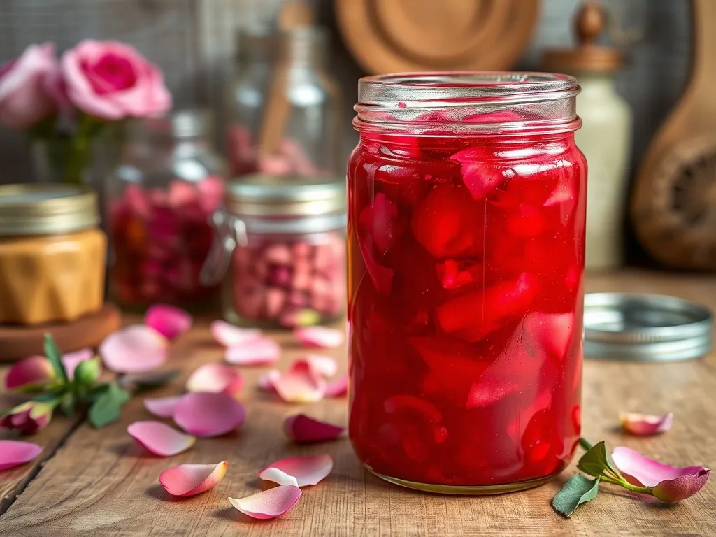 Konfitura z płatków róży - przepis babci na wyjątkowy smak