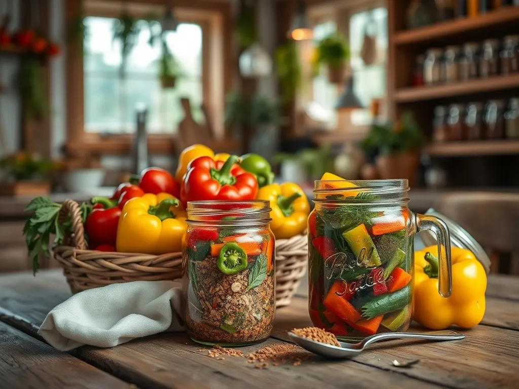 Papryka marynowana przepis babci – sprawdzony sposób na zimę