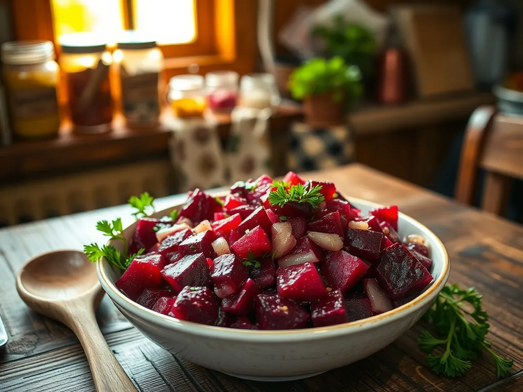 Buraczki zasmażane – przepis babci na idealne danie