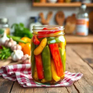 Papryka konserwowa – przepis na 5 kg pyszności