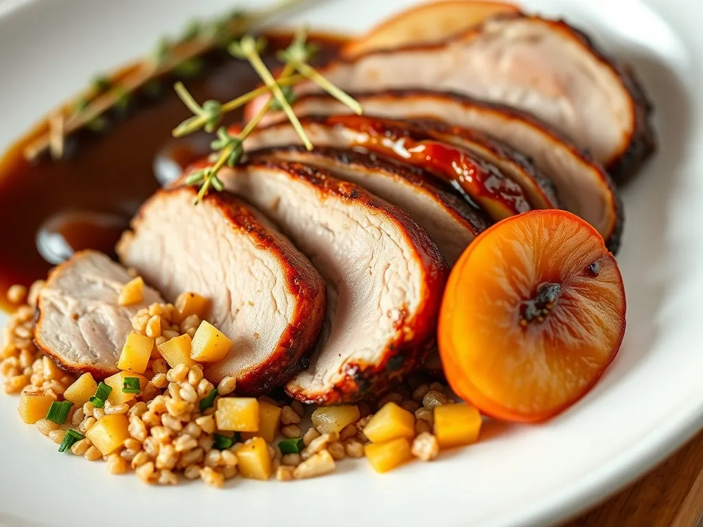 Kaczka faszerowana kaszą i jabłkami: przepis na aromatyczne danie