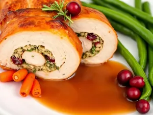 Rolada z indyka faszerowana – przepis i porady
