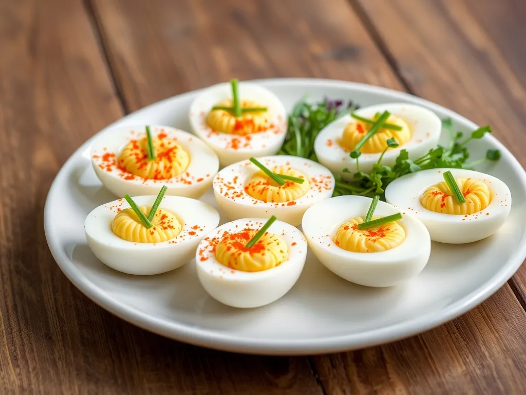 Przepis na jaja faszerowane w skorupkach