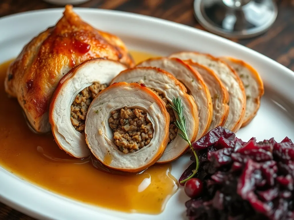 Gęś faszerowana mięsem mielonym: przepis na świąteczny obiad
