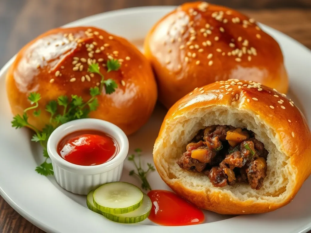 Przepis na bułki faszerowane mięsem mielonym