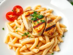Szybki przepis na makaron z kurczakiem