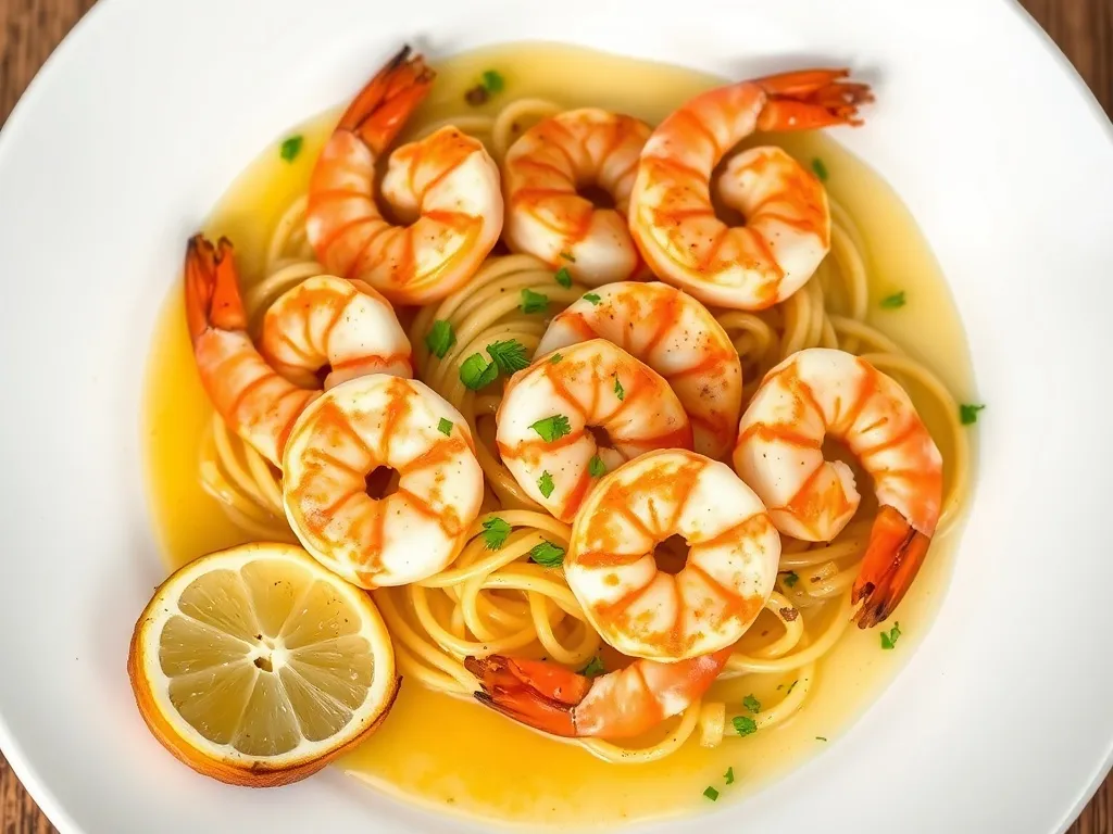 Przepis na krewetki w sosie maślanym