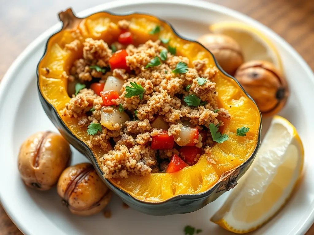 Patison faszerowany mięsem mielonym – prosty przepis