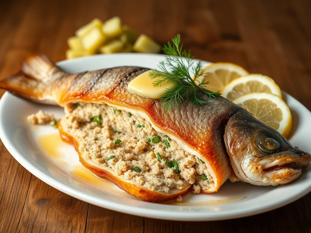 Przepis na faszerowany szczupak po mazursku